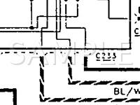 1990 Ford Probe GL 2.2 L4 GAS Wiring Diagram