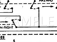 1990 Ford Ranger  2.3 L4 GAS Wiring Diagram
