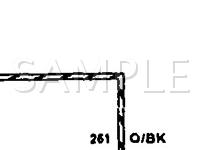 1990 Ford Bronco II  2.9 V6 GAS Wiring Diagram