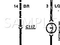 1990 Ford Taurus L 3.0 V6 GAS Wiring Diagram