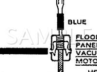 1990 Ford Tempo LX 2.3 L4 GAS Wiring Diagram