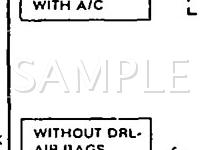 1990 Mercury Topaz  2.3 L4 GAS Wiring Diagram