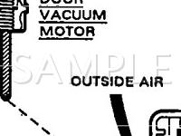 1991 Ford Aerostar  3.0 V6 GAS Wiring Diagram