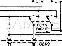 1991 Ford Aerostar  3.0 V6 GAS Wiring Diagram