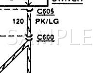 1991 Ford Aerostar  4.0 V6 GAS Wiring Diagram