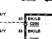 1991 Ford Bronco  5.8 V8 GAS Wiring Diagram