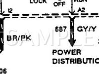 1991 Ford F-350 Pickup Super CAB 7.3 V8 DIESEL Wiring Diagram