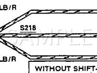 1991 Ford F-450 Super Duty Pickup  7.5 V8 GAS Wiring Diagram