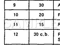 1991 Mercury Colony Park  5.0 V8 GAS Wiring Diagram