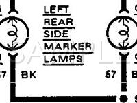1991 Ford LTD Crown Victoria  5.8 V8 GAS Wiring Diagram