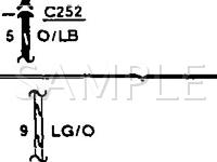 1991 Ford Country Squire  5.0 V8 GAS Wiring Diagram