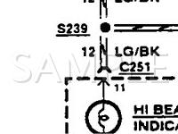 1991 Ford Country Squire  5.0 V8 GAS Wiring Diagram