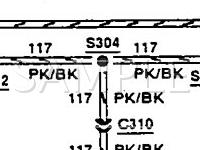 1991 Mercury Colony Park  5.0 V8 GAS Wiring Diagram