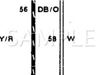 1991 Ford Country Squire  5.0 V8 GAS Wiring Diagram