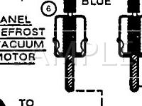 1991 Ford E-150 Econoline Super 4.9 L6 GAS Wiring Diagram