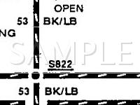 1991 Ford E-150 Econoline Super 5.8 V8 GAS Wiring Diagram