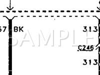 1991 Ford Explorer  4.0 V6 GAS Wiring Diagram