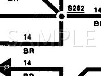 1991 Ford Taurus LX 3.8 V6 GAS Wiring Diagram