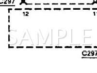 1991 Mercury Sable  3.8 V6 GAS Wiring Diagram