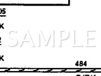 1991 Ford Taurus L 3.0 V6 GAS Wiring Diagram