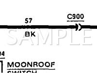 1991 Ford Taurus L 3.0 V6 GAS Wiring Diagram