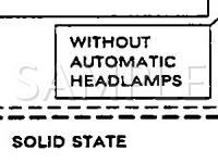 1991 Ford Taurus SHO 3.0 V6 GAS Wiring Diagram