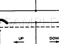 1991 Mercury Sable  3.8 V6 GAS Wiring Diagram