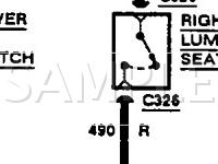 1991 Ford Taurus L 3.8 V6 GAS Wiring Diagram