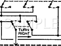 1991 Ford Tempo  2.3 L4 GAS Wiring Diagram