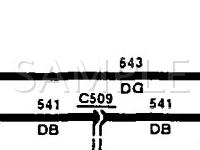 1991 Mercury Topaz  2.3 L4 GAS Wiring Diagram