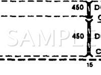 1991 Ford Thunderbird LX 3.8 V6 GAS Wiring Diagram