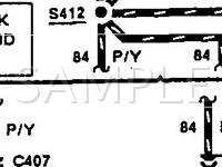 1992 Lincoln Continental Signature 3.8 V6 GAS Wiring Diagram