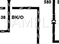 1992 Mercury Grand Marquis  4.6 V8 GAS Wiring Diagram