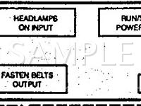 1992 Ford E-350 Econoline HD Club Wagon 7.5 V8 GAS Wiring Diagram