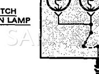 1992 Mercury Tracer  1.9 L4 GAS Wiring Diagram