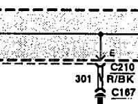 1992 Mercury Tracer  1.9 L4 GAS Wiring Diagram