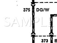 1992 Ford Escort LX-E 1.8 L4 GAS Wiring Diagram