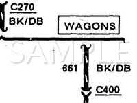 1992 Ford Escort GT 1.8 L4 GAS Wiring Diagram
