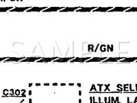 1992 Ford Festiva LX 1.3 L4 GAS Wiring Diagram