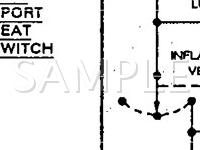 1992 Lincoln Mark VII Bill Blass 5.0 V8 GAS Wiring Diagram
