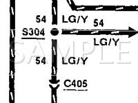 1992 Ford Mustang GT 5.0 V8 GAS Wiring Diagram