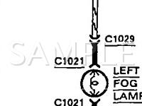 1992 Ford Mustang LX 2.3 L4 GAS Wiring Diagram