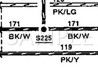 1992 Ford Mustang LX 2.3 L4 GAS Wiring Diagram