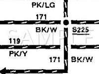 1992 Ford Mustang LX 5.0 V8 GAS Wiring Diagram