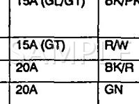 1992 Ford Probe GL 2.2 L4 GAS Wiring Diagram