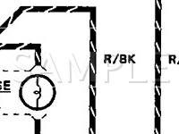 1992 Ford Probe LX 3.0 V6 GAS Wiring Diagram