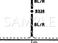 1992 Ford Probe LX 3.0 V6 GAS Wiring Diagram