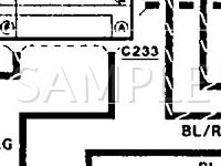 1992 Ford Probe GL 2.2 L4 GAS Wiring Diagram