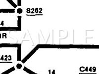 1992 Ford Taurus GL 3.8 V6 GAS Wiring Diagram