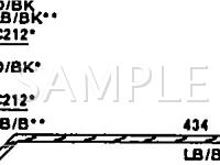 1992 Ford Taurus GL 3.8 V6 GAS Wiring Diagram
